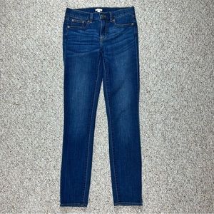J.Crew Womens Stretch Jeans Size 26 / 30 Low Rise Slim Fit Blue Denim Pants